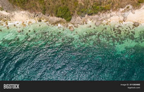 Seashore Rocky Beach Image And Photo Free Trial Bigstock