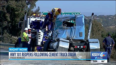 Our el paso towing services are also available for private use. Hwy 101 reopens near Paso Robles following cement truck ...