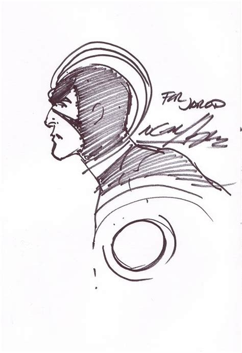 Neal Adams Havok In Jarod Martin S X Men Sketchbook Comic Art