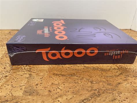 Taboo Board Game The Game Of Unspeakable Fun By Hasbro New Ebay