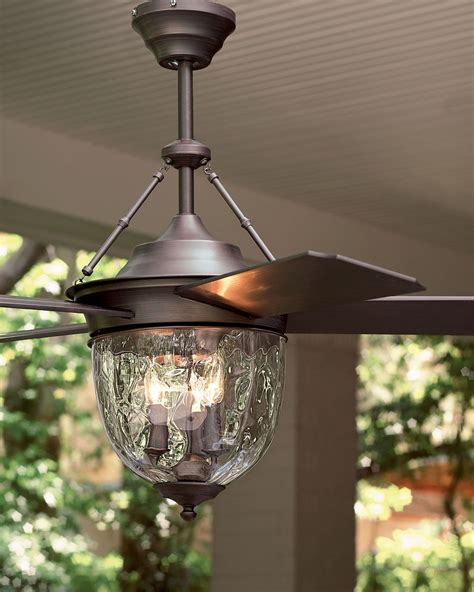 Modern Outdoor Ceiling Fan With Light Outdoor Lighting Ideas