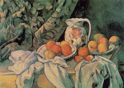 Paul Cézanne Nature Morte Au Rideau 1899 1905 Arte Kunstdruck