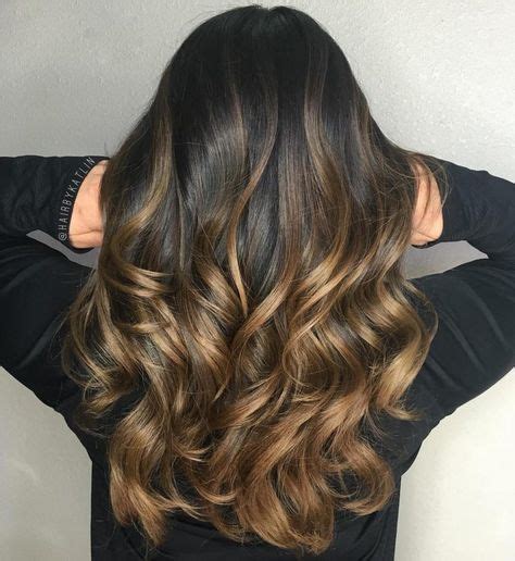 35 Visually Stimulating Ombre Hair Color For Brunettes Balayage Long
