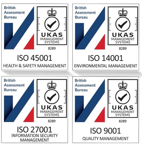 Iso 9001 45001 14001 And 27001 Ukas