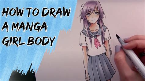 How To Draw Anime Girl Body Step By Step