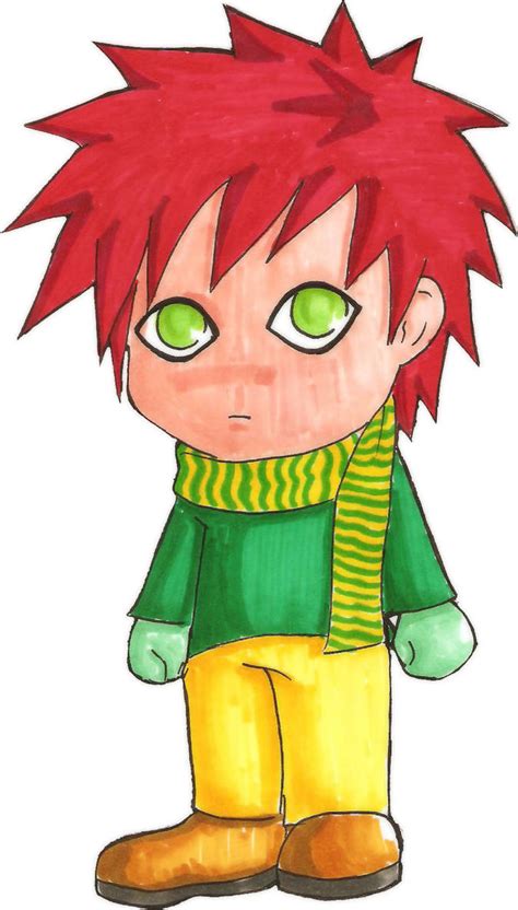 Gaara Chibi By Matsuyamasaiko On Deviantart