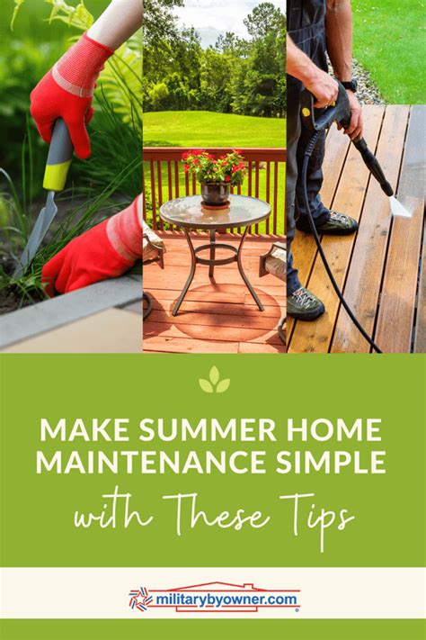 Make Summer Home Maintenance Simple With These Tips