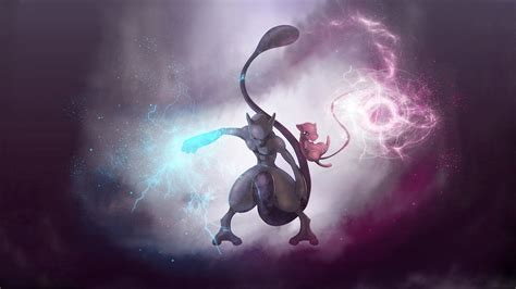 Mew And Mewtwo Wallpapers Wallpaper Cave