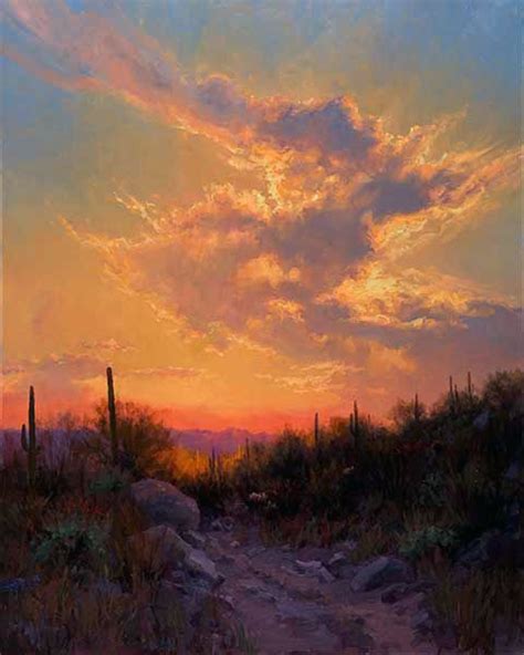 Featured Artist Becky Joy Sunset Painting Sky Painting