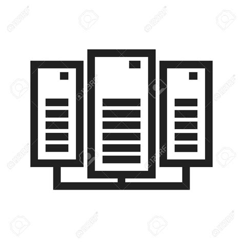 Server Icon Vector 299617 Free Icons Library