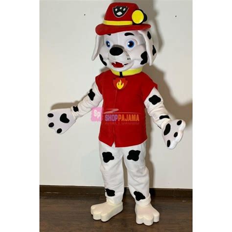 Adult Size Paw Patrol Marshall Mascot Costume