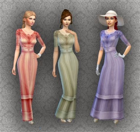 Edwardian Fashion 02 Conversion At My Stuff Sims 4 Updates