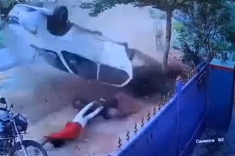 Passengers Miraculously Survive After Being Flung Out Of Car After High