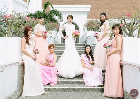 Pink Tagaytay Highlands Wedding Philippines Wedding Blog