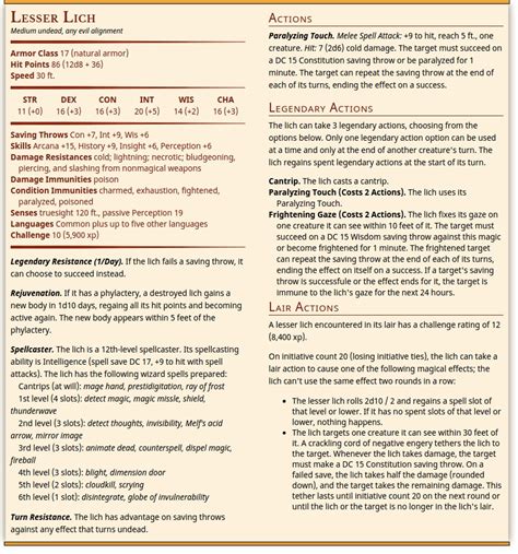 After all of that is calculated, you apply a monster's resistances, immunities, and vulnerabilities if they apply. ¿Mi CR de Lich de potencia inferior de% %% 0 | dnd-5e