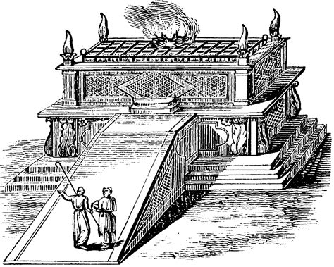 Altar Of Burnt Offering Free Stock Illustrations Creazilla