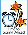 Daylight Saving Time Clipart - | Daylight savings time spring, Daylight ...