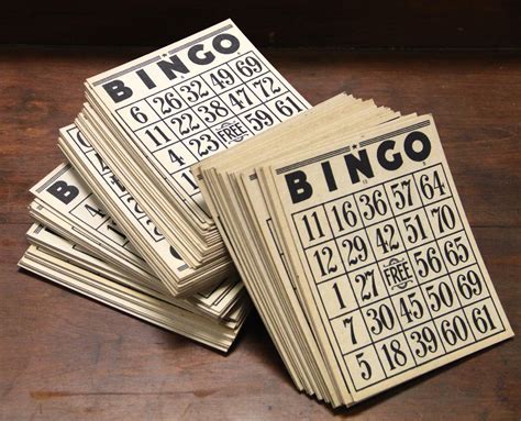 Found In Ithaca Vintage Bingo Cards