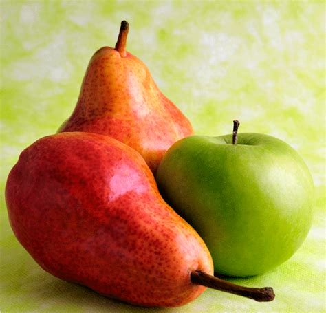 Apples And Pears Harvesting Fruit On Mexican Menus