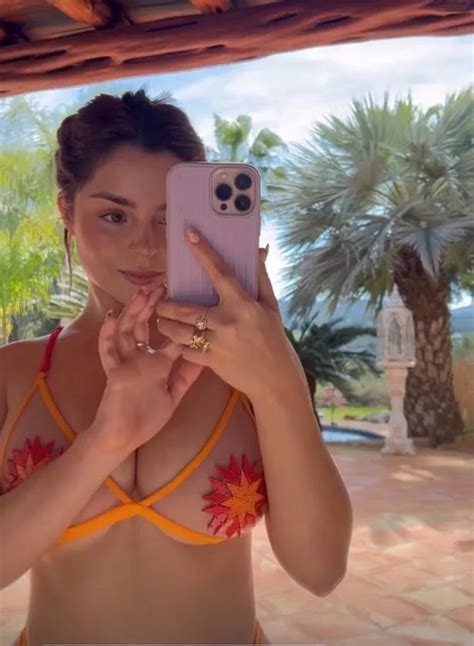 Demi Rose Flaunts Her Curves In A Daring Sheer Bikini Leaving Nothing To The Imagination