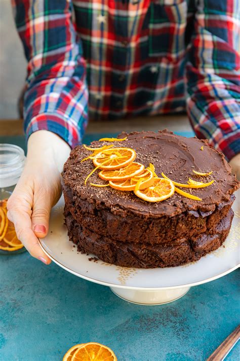 Perfect Chocolate Orange Cake With 3 Ingredient Ganache Scrummy Lane