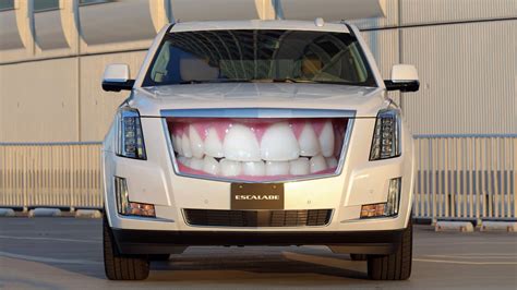 We Swap The Industrys Biggest Grilles For Teeth Drivemag Cars