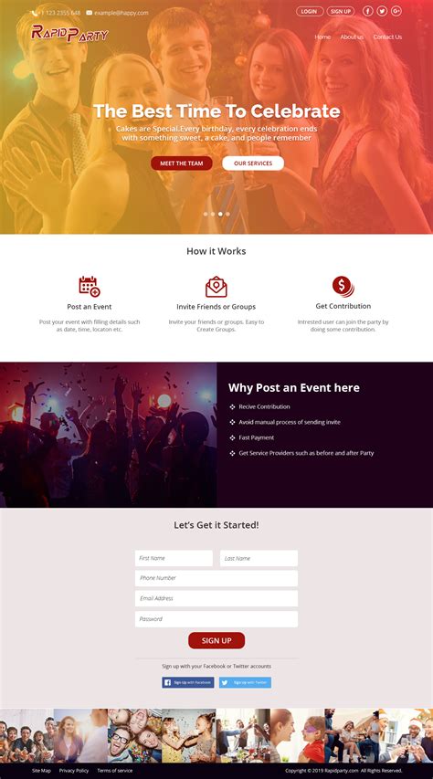 Check Out This Behance Project “event Management Design”