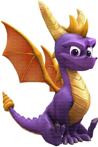 Spyro By Merishy Spyro Dragon Animal Cartoon Purple