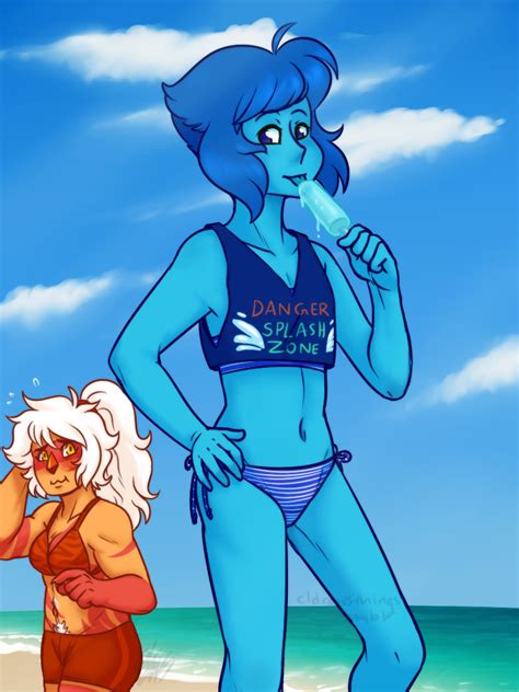 Lapis And Jasper At The Beach Steven Universe Know Your Meme
