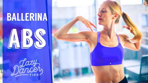 Toned And Beautiful Ballerina Abs Workout YouTube
