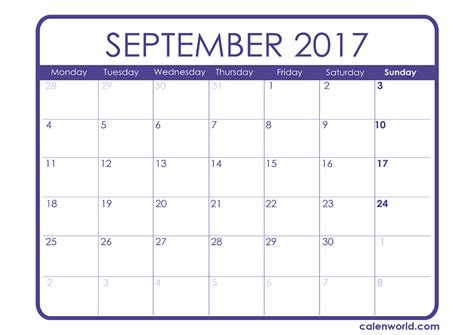 The details (date, event, etc) will be updated from time to time following the announcement by the official party in charge. Printable September Calendar | Calendars