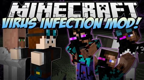 Minecraft Virus Infection Can You Save The World From Evil Mod Showcase Youtube