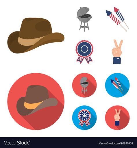 barbecue salute voting emblem victory royalty free vector