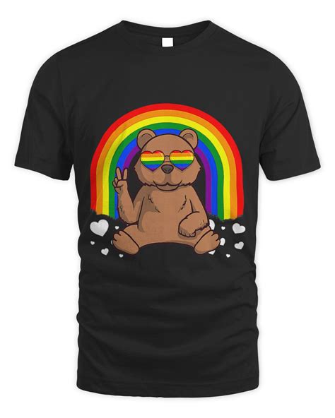 LGBT Grizzly Bear Gay Pride Rainbow LGBTQ Cute MythAlumni