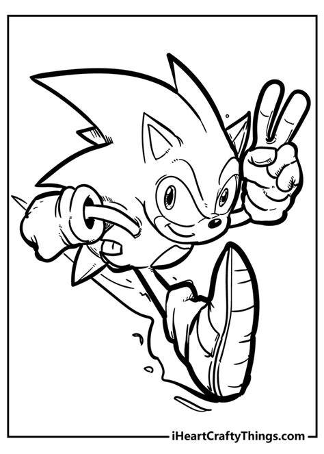 Sonic The Hedgehog Coloring Pages Online