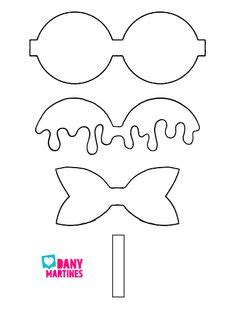 Bows free printable templates & coloring pages firstpalette com. 1304 Best Hair bow templates images in 2020 | Bow template, How to make bows, Diy hair bows