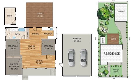 Dining And Kitchen Master Bedroom Deck Floor Plans Flooring How To