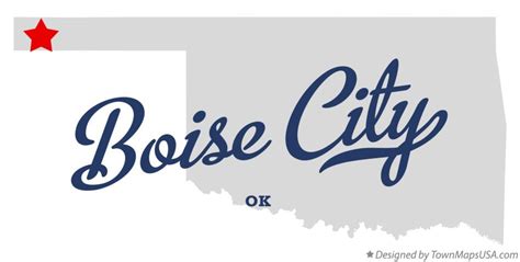 Map Of Boise City Ok Oklahoma