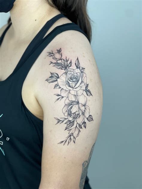 Top Flores De Tatuajes En El Hombro Seg Mx