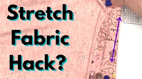 How To Measure Stretch Fabric If You Use Stretch Fabric You Need To