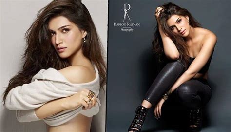 Kriti Sanons Lack Bralette Leather Pants Look Is Going Viral Take A Look At Daboo Ratnanis