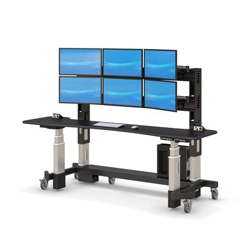 Learn more with our detailed and thorough reviews of sit stand desks. Premium Great Value Adjustable Sit Stand Up Security Desk ...