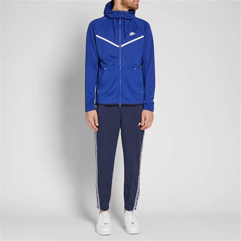 Nike Tech Fleece Hoody Deep Royal Blue & White | END. (UK)