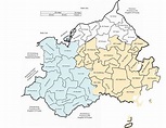 Zanzig, Zanzich and Related Names - District map of Mecklenburg-Schwerin