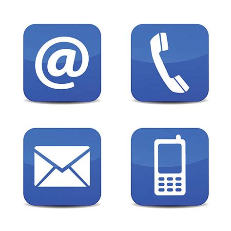 Royalty Free Contact Us Icon Clip Art Vector Images And Illustrations