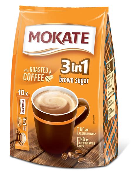 Mokate Instant 3 In 1 Brown Sugar Sticksbag 10 X 17g Arthur Brunt Quality Grocer