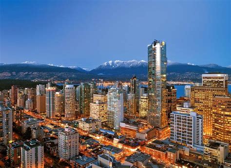Downtown Vancouver Bc Canada Beautiful British Columbia Pinterest