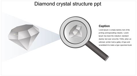 Incredible Diamond PowerPoint Template Slide Design