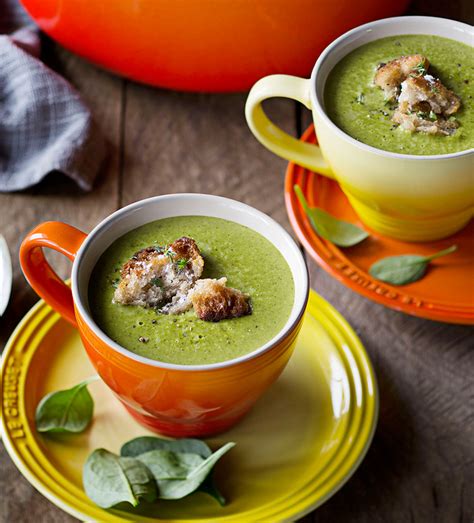 Broccoli And Spinach Soup Le Creuset Recipes