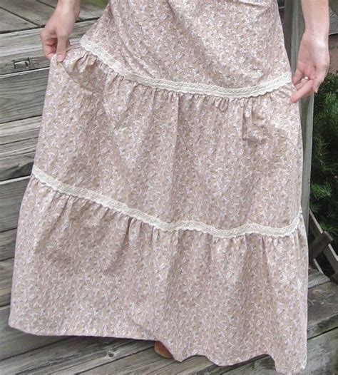 I Made This 3 Tiered Skirt Inspired By The Sewing Video From Homestead